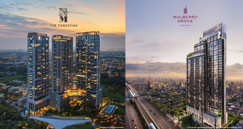 Exclusive showcase features Whizdom The Forestias and Mulberry Grove Sukhumvit. (All pictures by PropNex International)