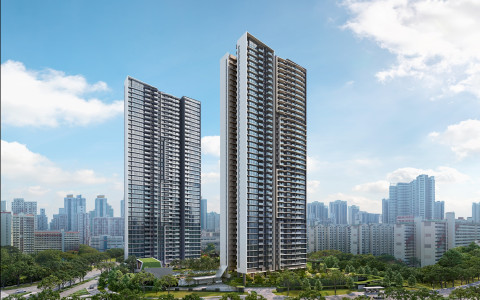 The 777 units at The Orie is across two 40-storey towers and located at Toa Payoh Lorong 1 (Artist's impression: CDL)