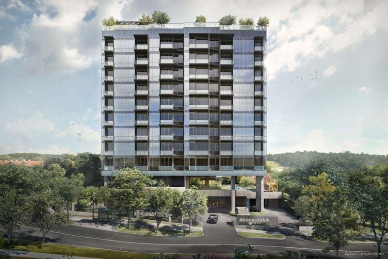 BUKIT BATOK - Mont Botanik Six units at the project were sold since its launch at an average price of $1,819 psf