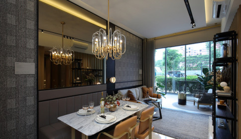 Showflat of a two-bedroom deluxe unit at Verdale (Photo: Samuel Isaac Chua/EdgeProp Singapore)